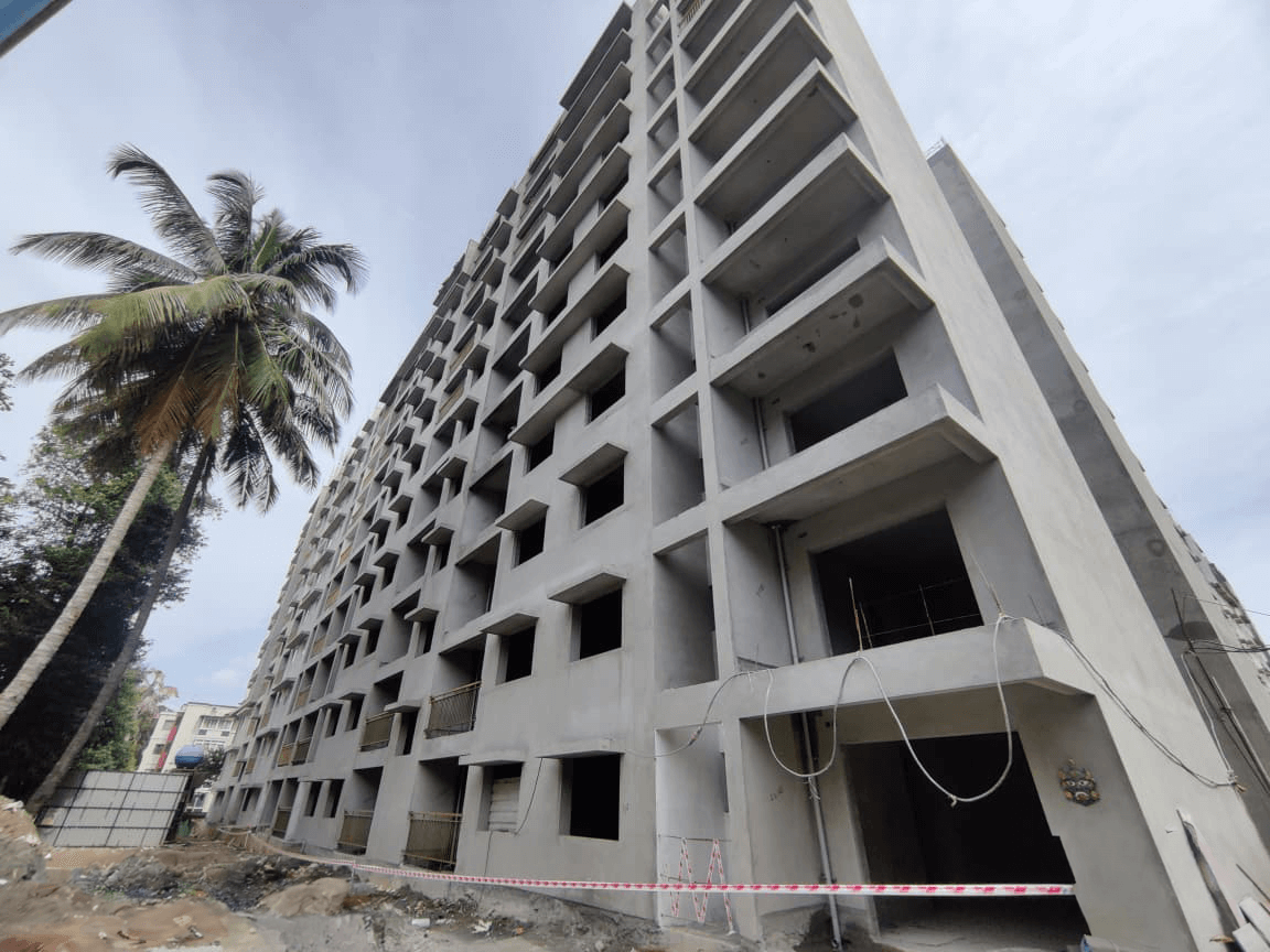 Wing - A, B North Side Elevation